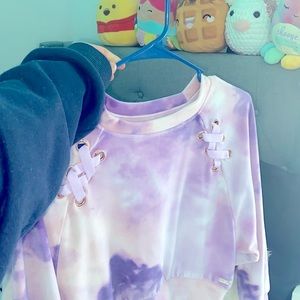 Velvet hoodie from justice